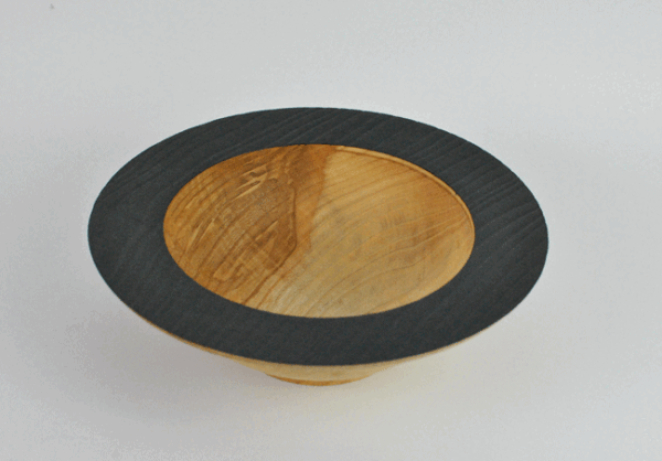 Native Ash Vessel - Sugi Ban Finish