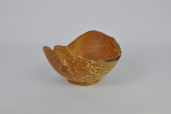 Apple wood - Natural edge Apple vessel. - Image 2