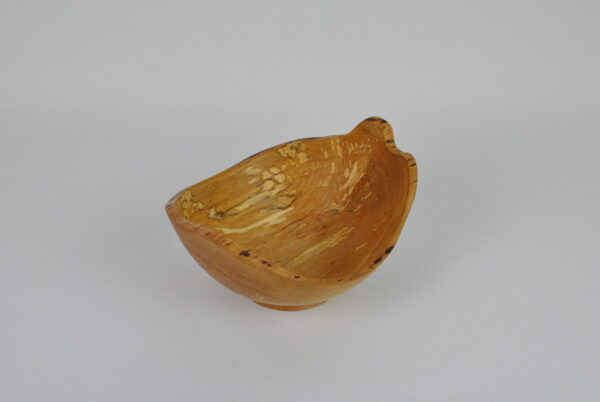 Apple wood - Natural edge Apple vessel. - Image 3