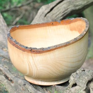 Live Edge Ash Vessel
