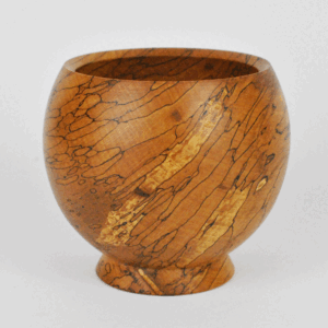 Spalted Beech Pot