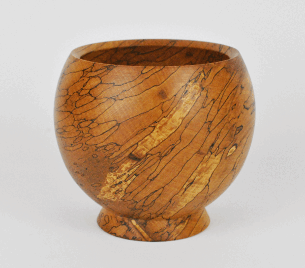 Spalted Beech Pot