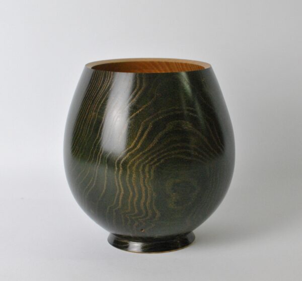 Irish Ash vessel with colour exterior & food safe interior. - Image 5