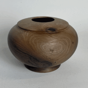 Walnut Enclosed / Hollow Form Vessel